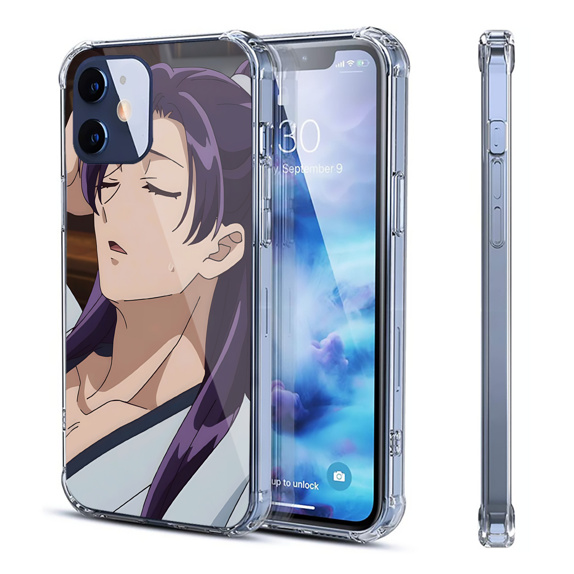 （画像用） 薬屋のひとりごと The Apothecary Diaries 【iPhone 12シリーズ対応】透明スマホケース（クリアソフトケース）